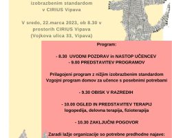 VABILO NA DAN ODPRTIH VRAT